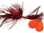 Giant tinsel spinner 80g orange/silver