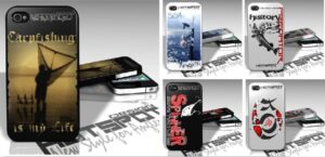 iPhone 4 & 4s  cover  med fiskemotiv