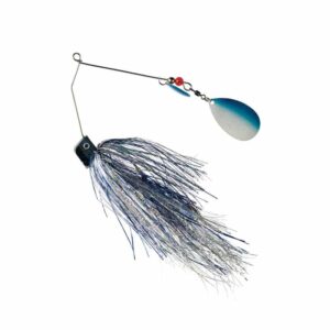 Mörrum spinnerbait silver blue