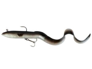 Real Eel Ready to Fish 30cm - 01 Black Green Pearl