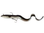 Real Eel Ready to Fish 20cm 01 Black Green Pearl