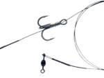 Owner Pike Rig Twin Treble ST36 Strl 4, 20lb, 2-pack