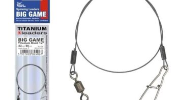 Titanium Braid 1x7 A.F.W. CLASSIC gäddtafs