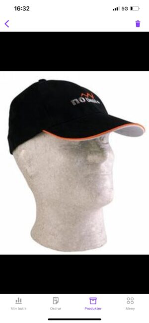 Keps Svart L/XL